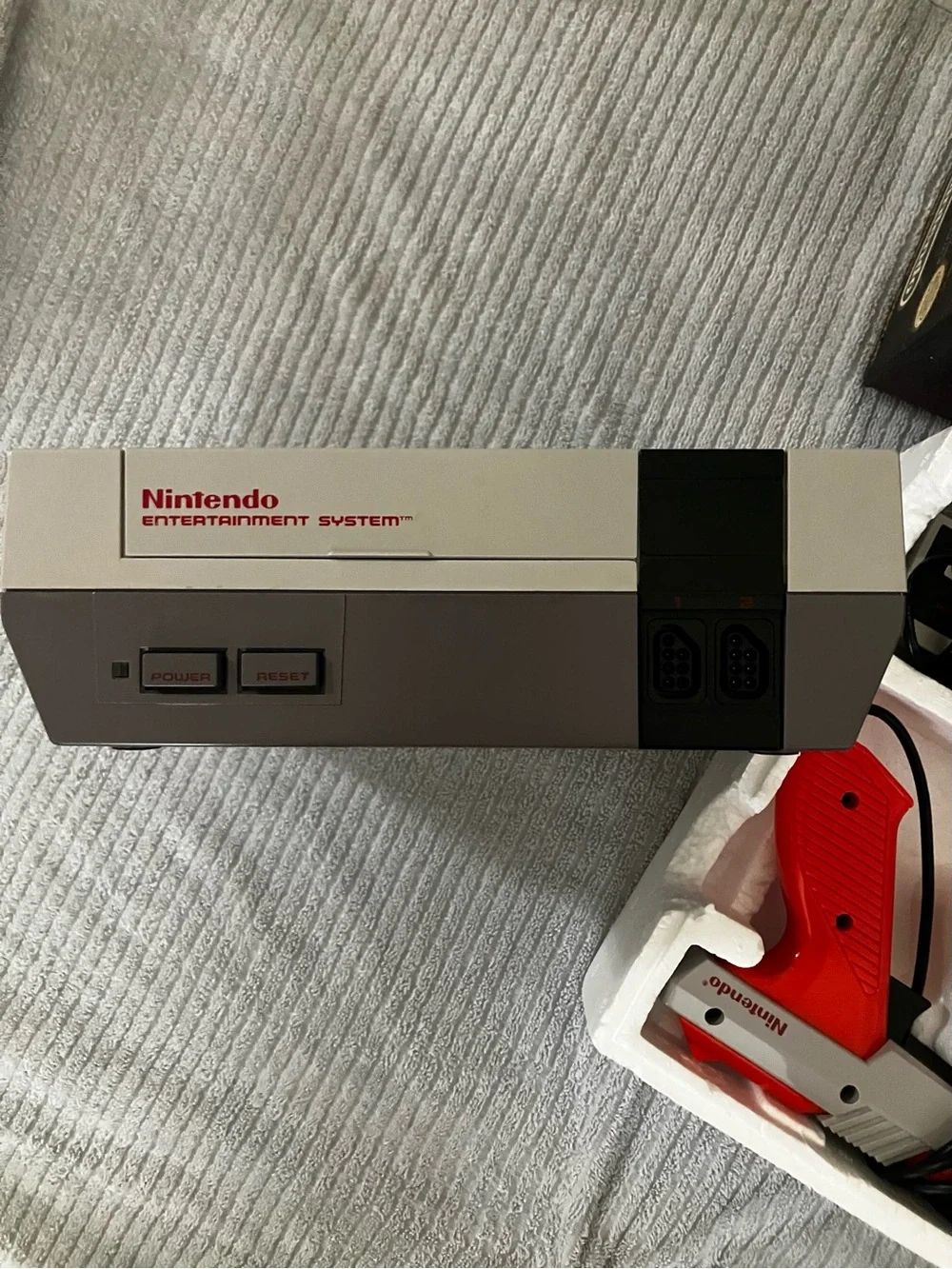 Nintendo NES Action Set - Gray, Black & Red Accents